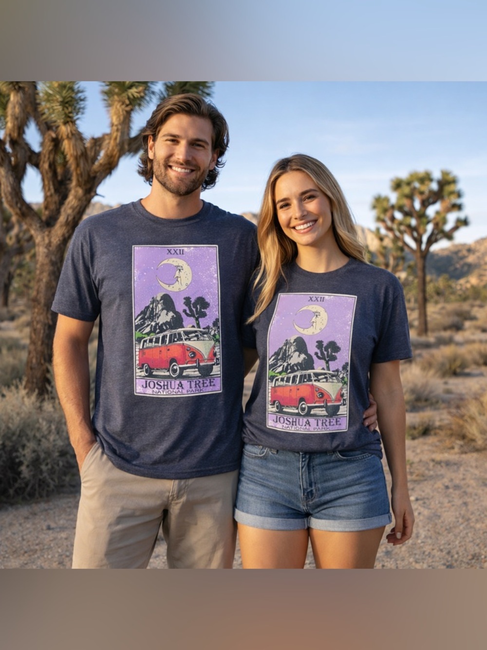 Joshua Tree Tarot Card Graphic Tee Size Large Unisex